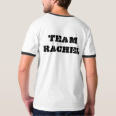 Team Rachel Silhouette T-shirt (Achterkant)