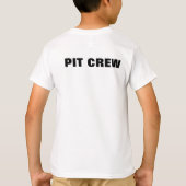 Team Racing familie Kinder T-shirt (Achterkant)