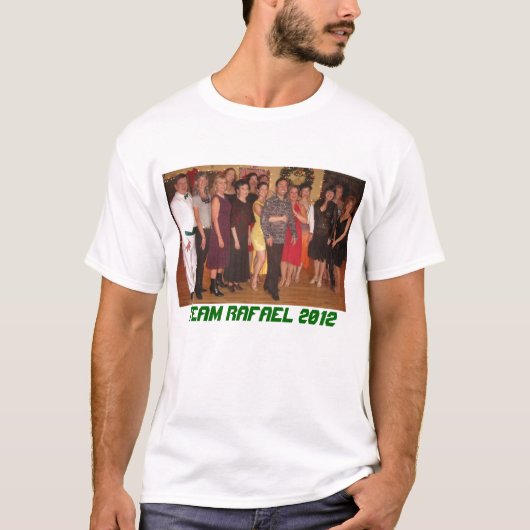 Team Rafael 2012 T-shirt (Voorkant)