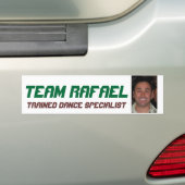 Team Rafael Bumpersticker (Op auto)