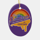 Team Rainbow aangepast ornament (Achterkant)