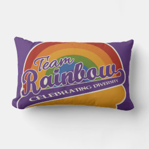 Team Rainbow, aangepaste worpen kussen