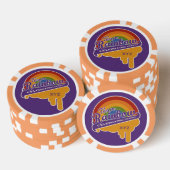 Team Rainbow poker chips (Opstapeling)