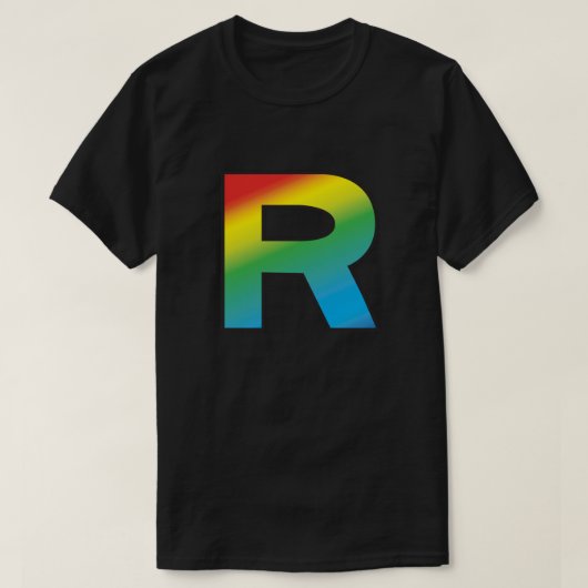 Team Rainbow Rocket .png T-shirt (Design voorkant)
