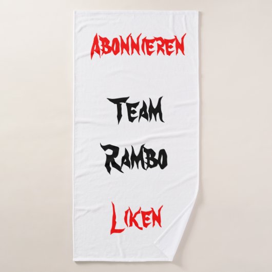  Team Rambo Badhanddoek (Badhanddoek)