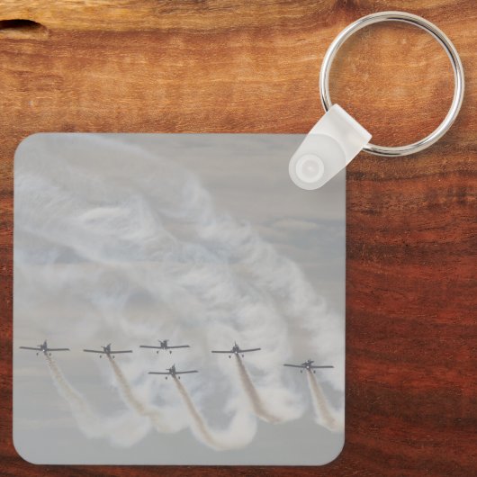 Team Raven Aerobatics Sleutelhanger (Achterkant)