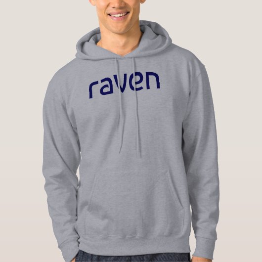 team raven hoody (Voorkant)