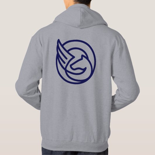 team raven hoody (Achterkant)