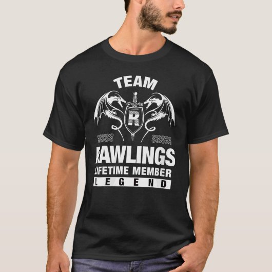 Team Rawlings Lifetime Member T-shirt (Voorkant)