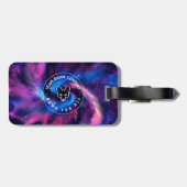 Team Rawr Galaxy Bagagelabel (Achterkant horizontaal)