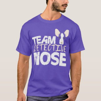 Team rechercheur Nose Police Detection Dog K9 1 T-shirt