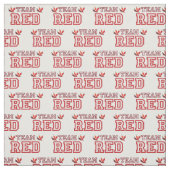 TEAM RED Chilc Fabric Stof (Swatch)