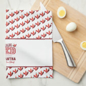 TEAM RED Lid Theedoek (Quarter Fold)