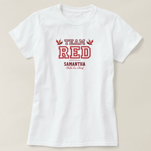 TEAM RED Member T-Shirt (Design voorkant)