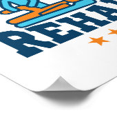 Team Rehab Physical Therapist Squad Personage Team Poster (Hoek)