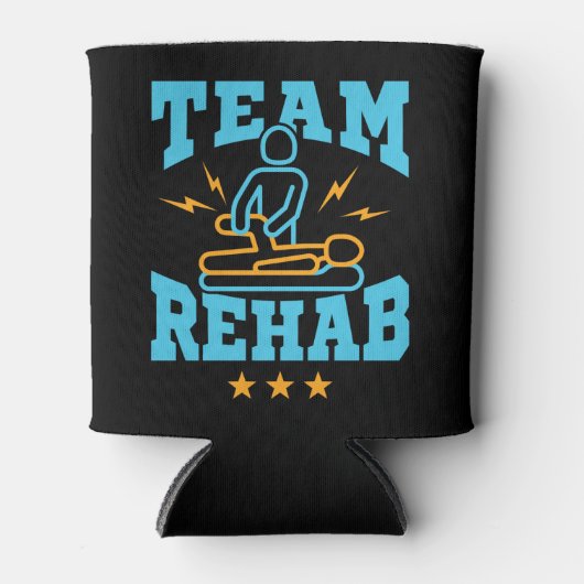 Team Rehab Rehabilitation Physical Therapy Blikjeskoeler (Voorkant)