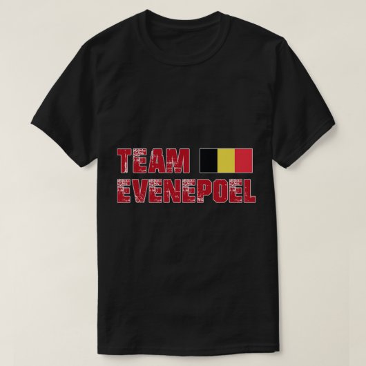Team Remco Evenepoel T-shirt (Design voorkant)