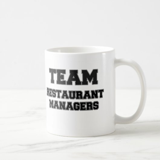 Team Restaurants Managers Koffiemok (Rechts)