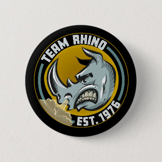 Team Rhino Knop Ronde Button 5,7 Cm