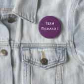 Team Richard I badge Ronde Button 5,7 Cm (In situ)