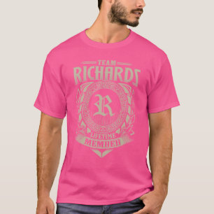 Team Richards Lifetime Lid Vintage Richards Fam T-shirt