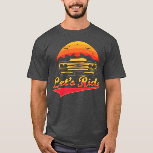 Team Ride Sport jongens retro T-shirt (Voorkant)