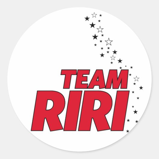 Team RiRi sticker (Voorkant)