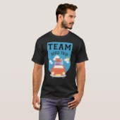 Team Road Trip Red Car T-shirt (Voorkant volledig)