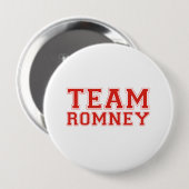 TEAM ROMNEY RONDE BUTTON 4,0 CM (Voorkant /achterkant)