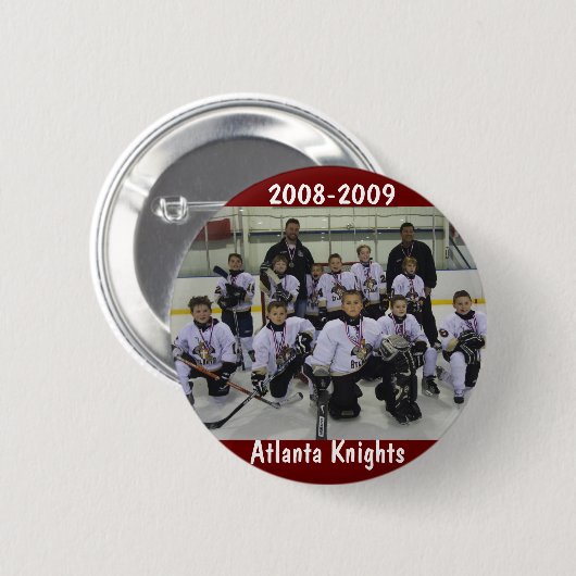 Team. Ronde Button 5,7 Cm (Voorkant /achterkant)