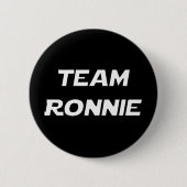 Team Ronnie Ronde Button 5,7 Cm (Voorkant)