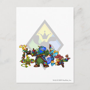 Team Roo Island Group Briefkaart