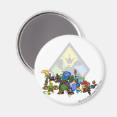 Team Roo Island Group Magneet (Voorkant / Achterkant)