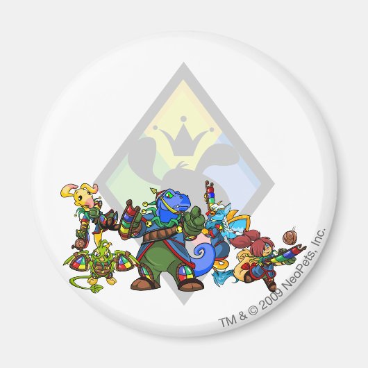 Team Roo Island Group Magneet (Voorkant)