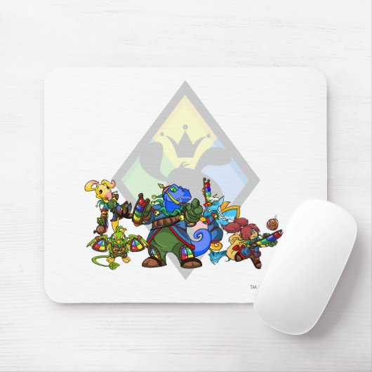 Team Roo Island Group Muismat (Met muis)