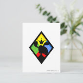 Team Roo Island Logo Briefkaart (Staand voorkant)