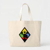Team Roo Island Logo Grote Tote Bag (Voorkant)