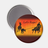 Team Ropers 202 Magneet (Voorkant / Achterkant)