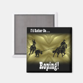 Team Ropers 203 Magneet (Voorkant / Achterkant)