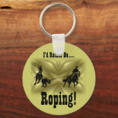 Team Ropers 203 Sleutelhanger (Voorkant)