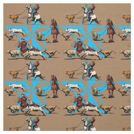 Team Roping Calf Roping Rodeo Westerne verbinding Stof