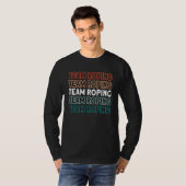 Team Roping T-shirt (Voorkant volledig)