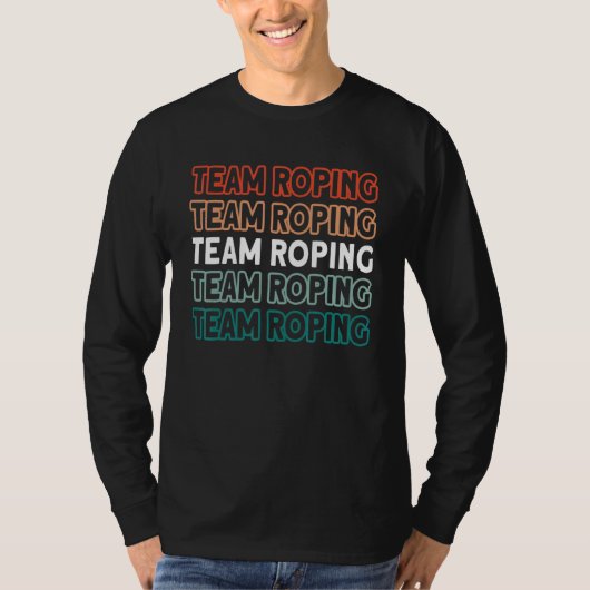 Team Roping T-shirt (Voorkant)