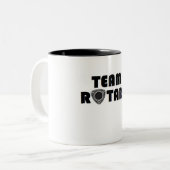 Team Rotary Mok (Voorkant links)