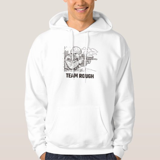 Team Rough Hoodie (Voorkant)