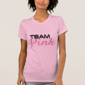Team Roze Genderkwesties onthullen T-shirt (Voorkant)