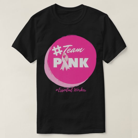 Team Roze Premium T-shirt (Design voorkant)