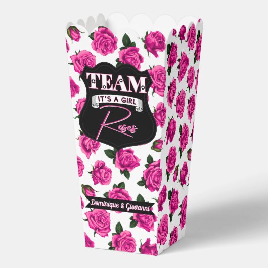 Team Rozen | Pistolen of Rozen Genderonthulling Bedankdoosjes (Voorkant)