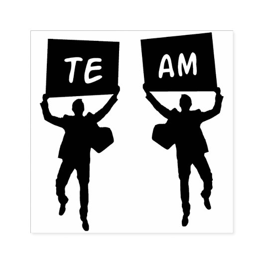 Team Rubber Stamp Rubberstempel (Afrduk)