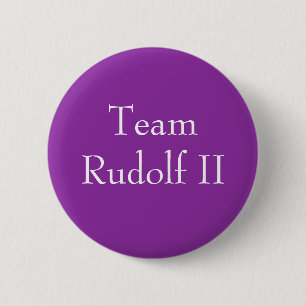 Team Rudolf II Heilige Romeinse keizer Ronde Button 5,7 Cm